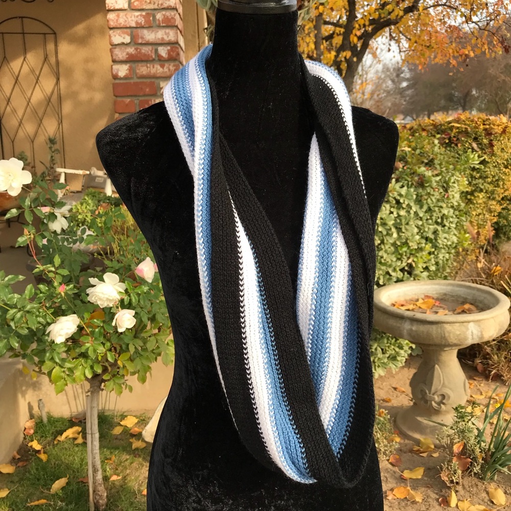 Crochet handmade infinity scarf